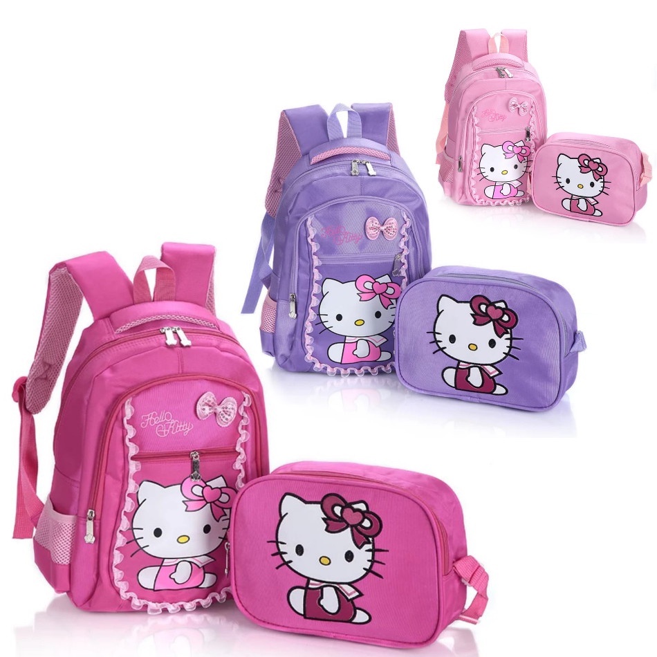 BPT HELLO KITY - Kids Bag Backpack Ransel Tas Sekolah Anak TK SD