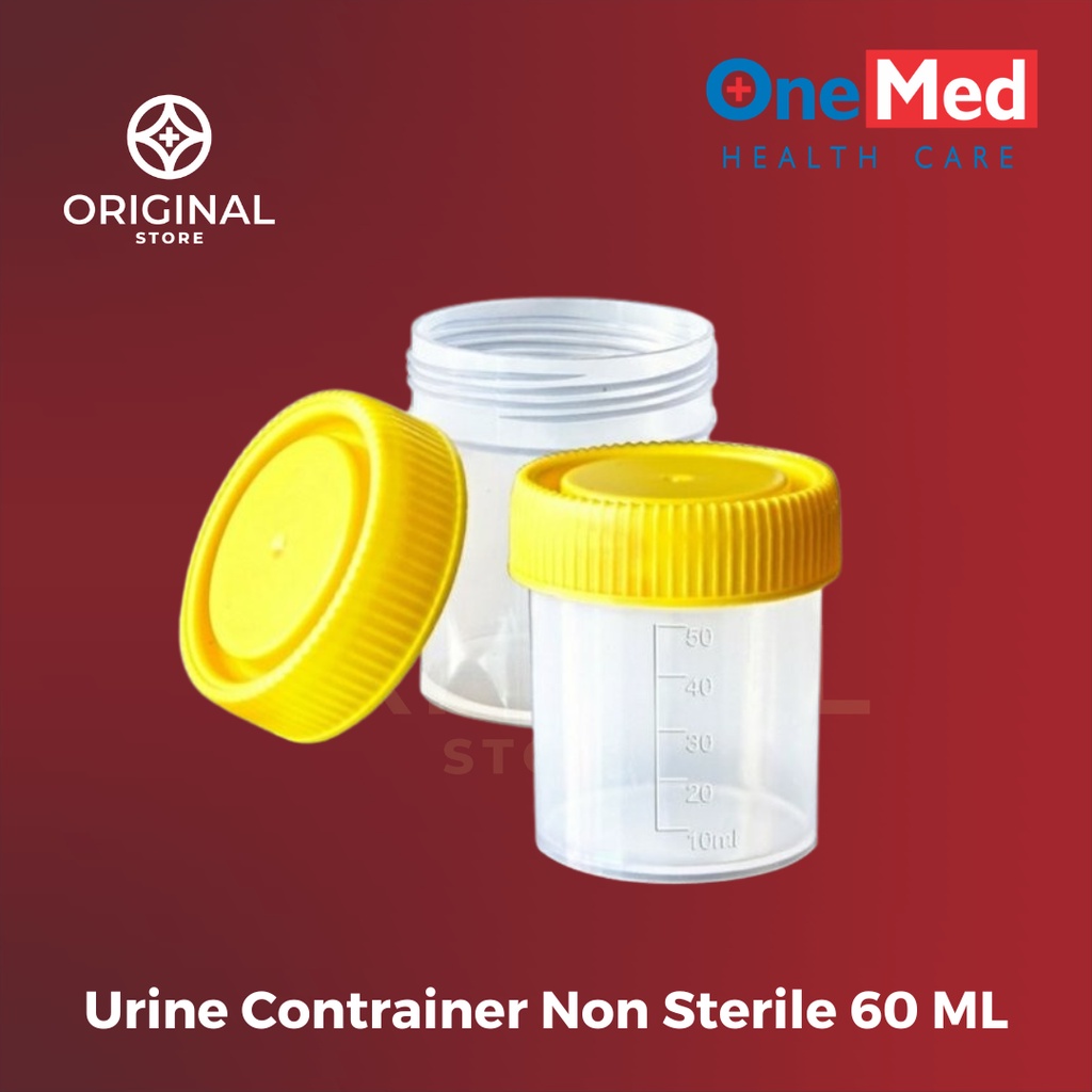 Urine Container / Penampung Urine Non Steril 60ml Onemed