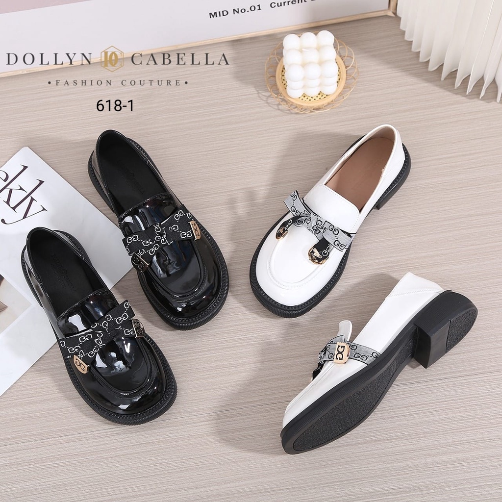 10.10 SALE - SB Dollyn Cabella Lylia Sepatu Loafers Slip On Wanita 618-1