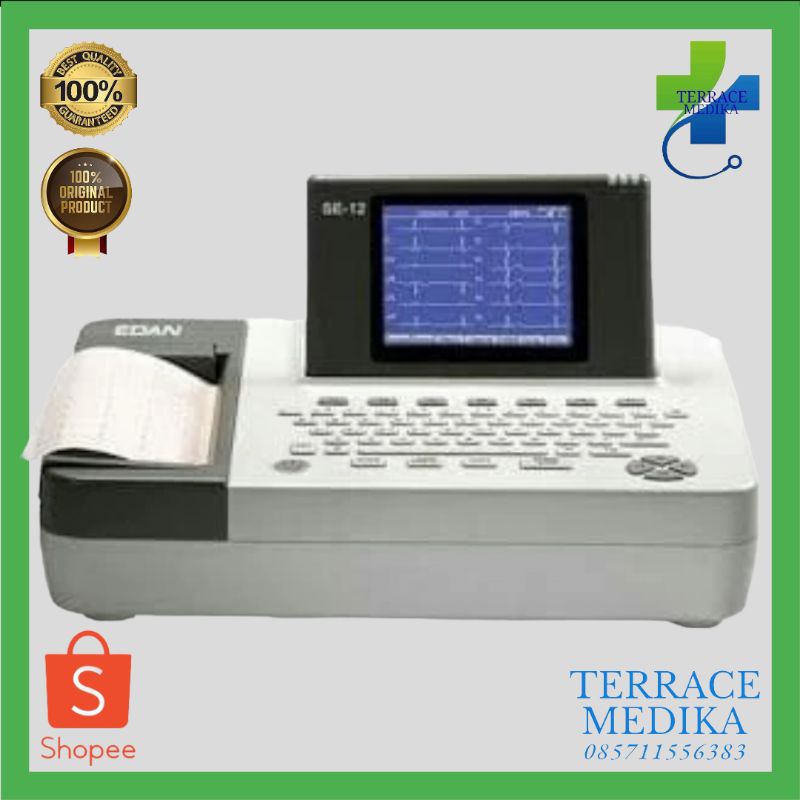 ECG EKG 12 channel EDAN SE 12