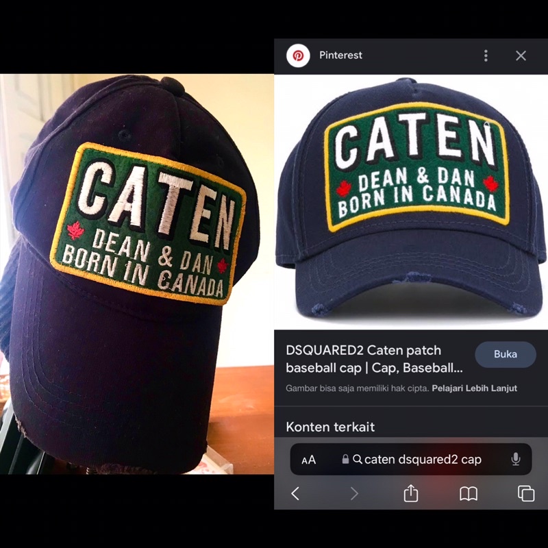 Topi Baseball Dsquared2