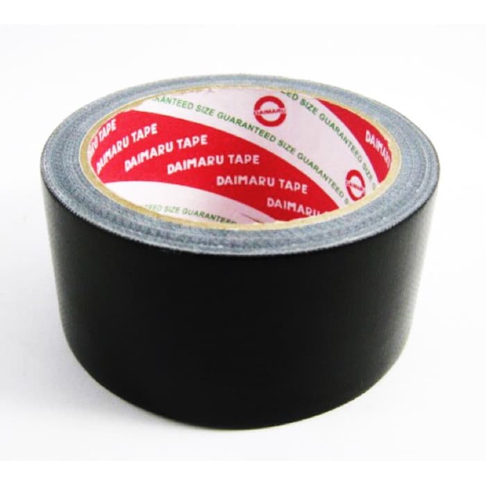 

Lakban Kain Hitam Daimaru 2inch / 12m (Lakban Hitam 2")