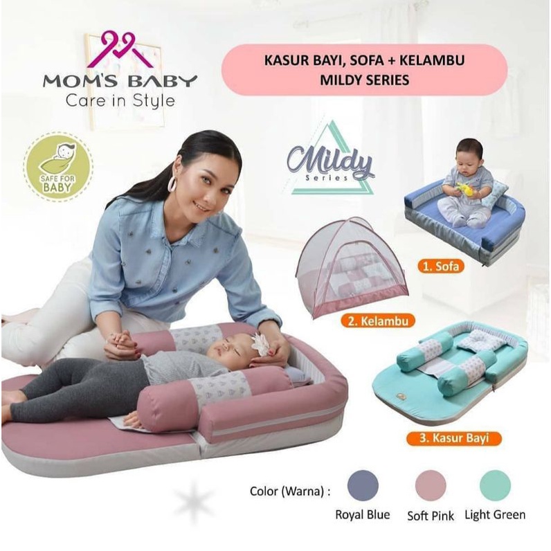 Kasur Bayi Moms Baby Mildy Series