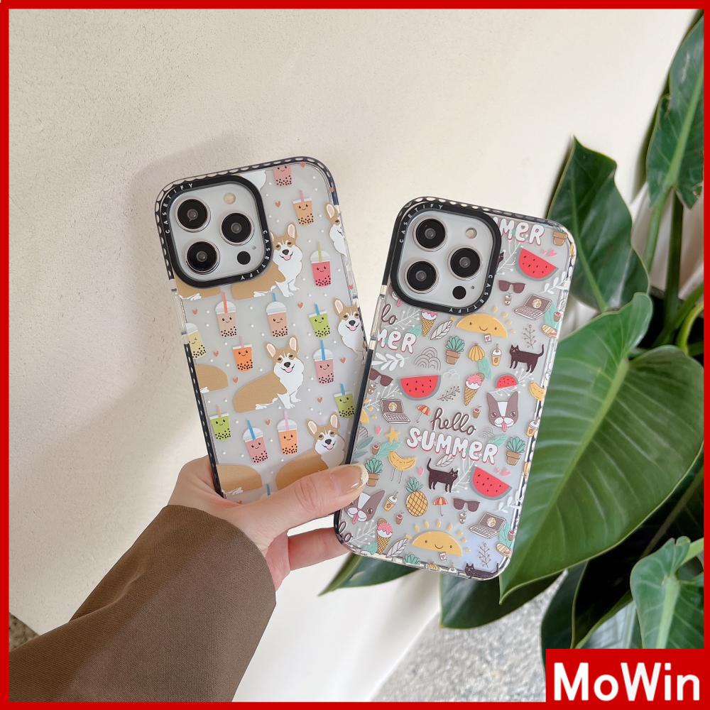 For iPhone 14 Pro Max iPhone Case Thickened TPU Soft Case Clear Case Shockproof Cartoon Cute Puppy Compatible For iPhone 13 Pro Max 12 Pro Max 11 Pro Max 7Plus XR XS MAX