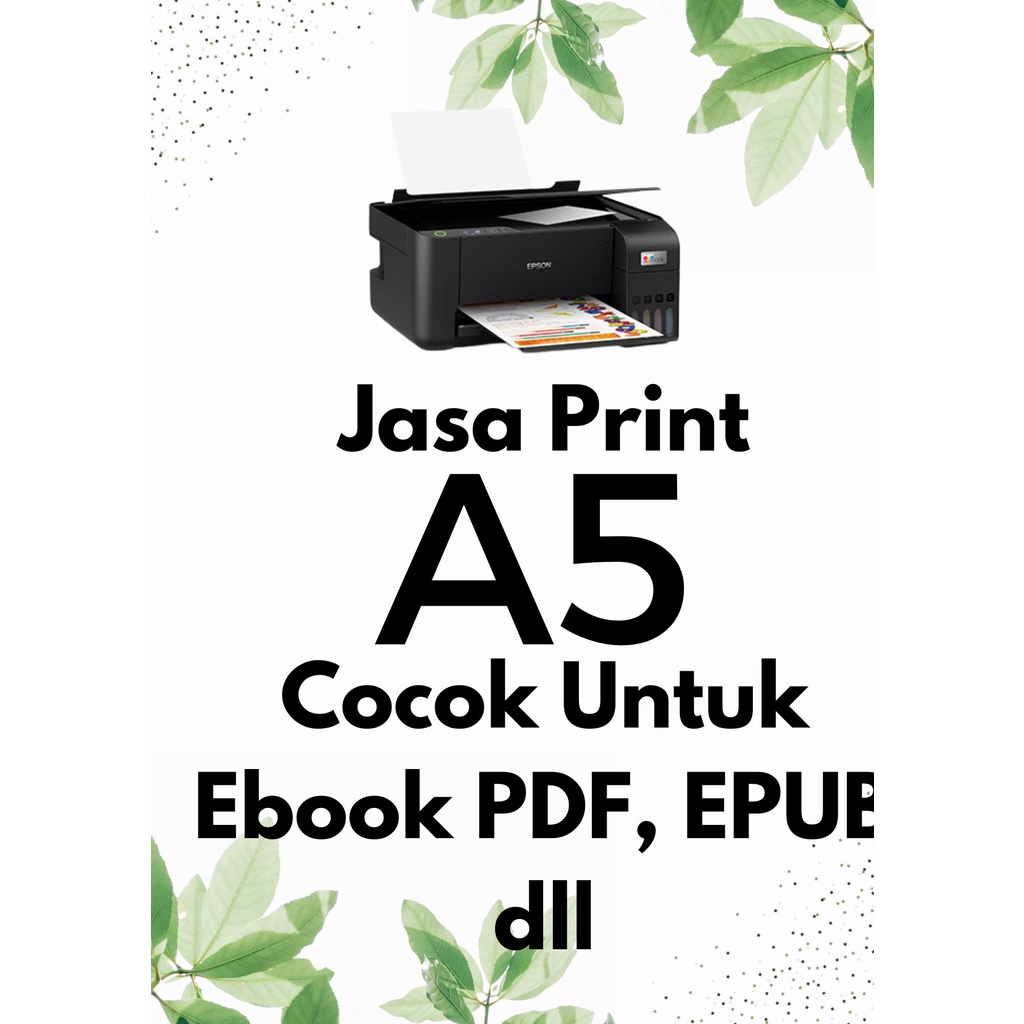 

Jasa Print A5 80gsm Untuk Pecinta Buku, Kamus, Lembar Kerja, dll