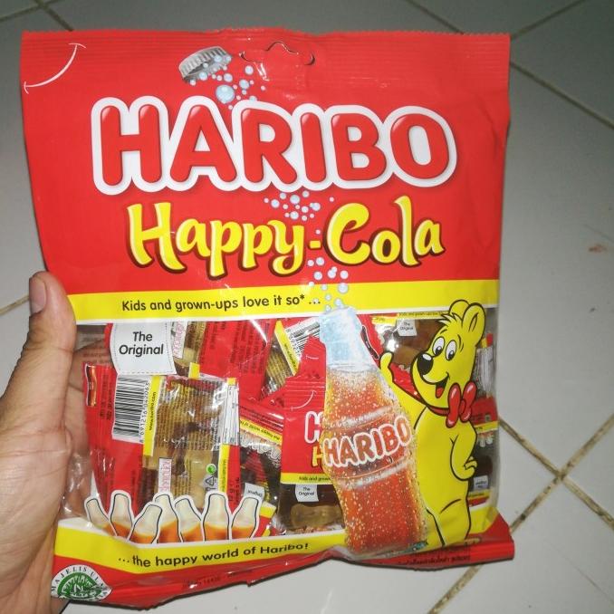 

BISA COD Haribo Happy Cola 200gr Candy /PERMEN LUNAK/PERMEN VIRAL/PERMEN MILO/PERMEN YUPI/PERMEN JADUL/PERMEN KARET