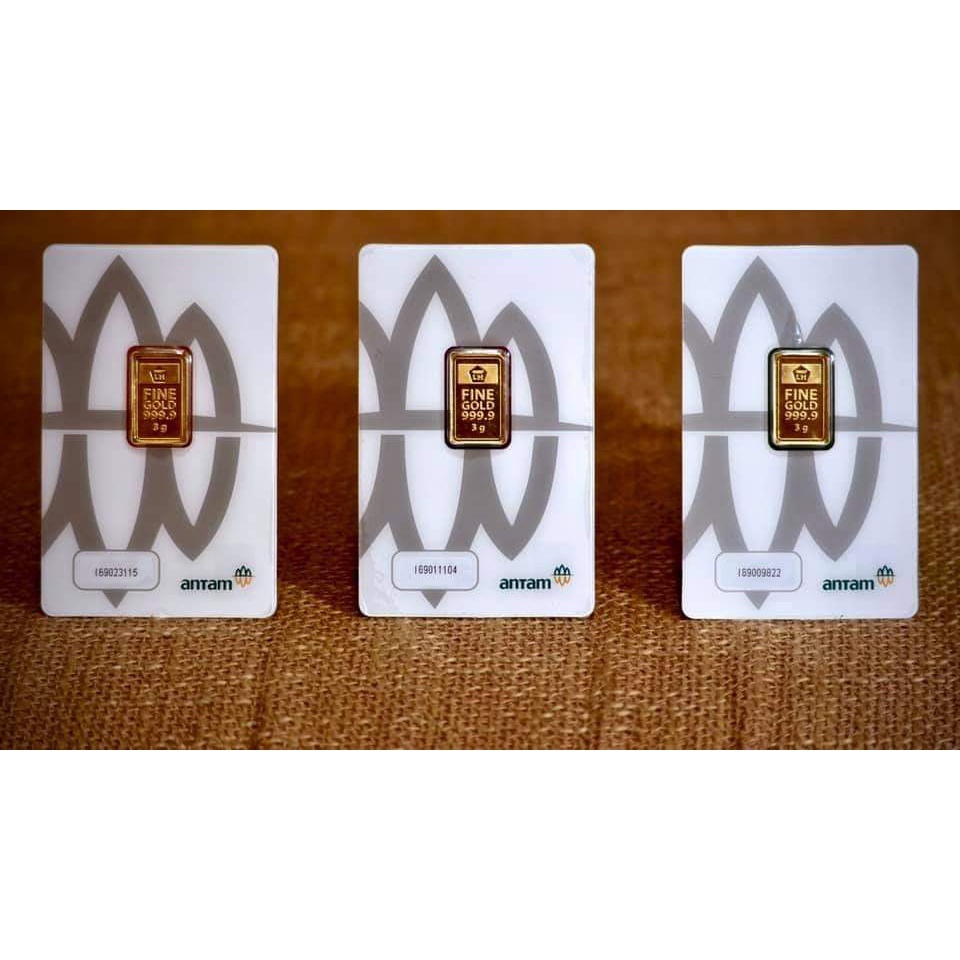 EmasMurni3Gram24Karat99.99%Asli