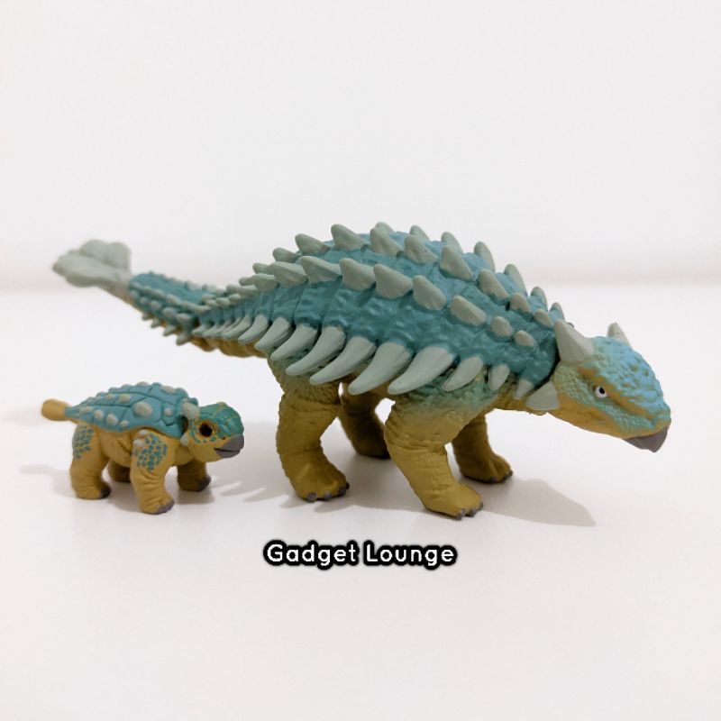 Takara Tomy Ania Jurassic World Camp Cretaceous Ankylosaurus Bumpy Set