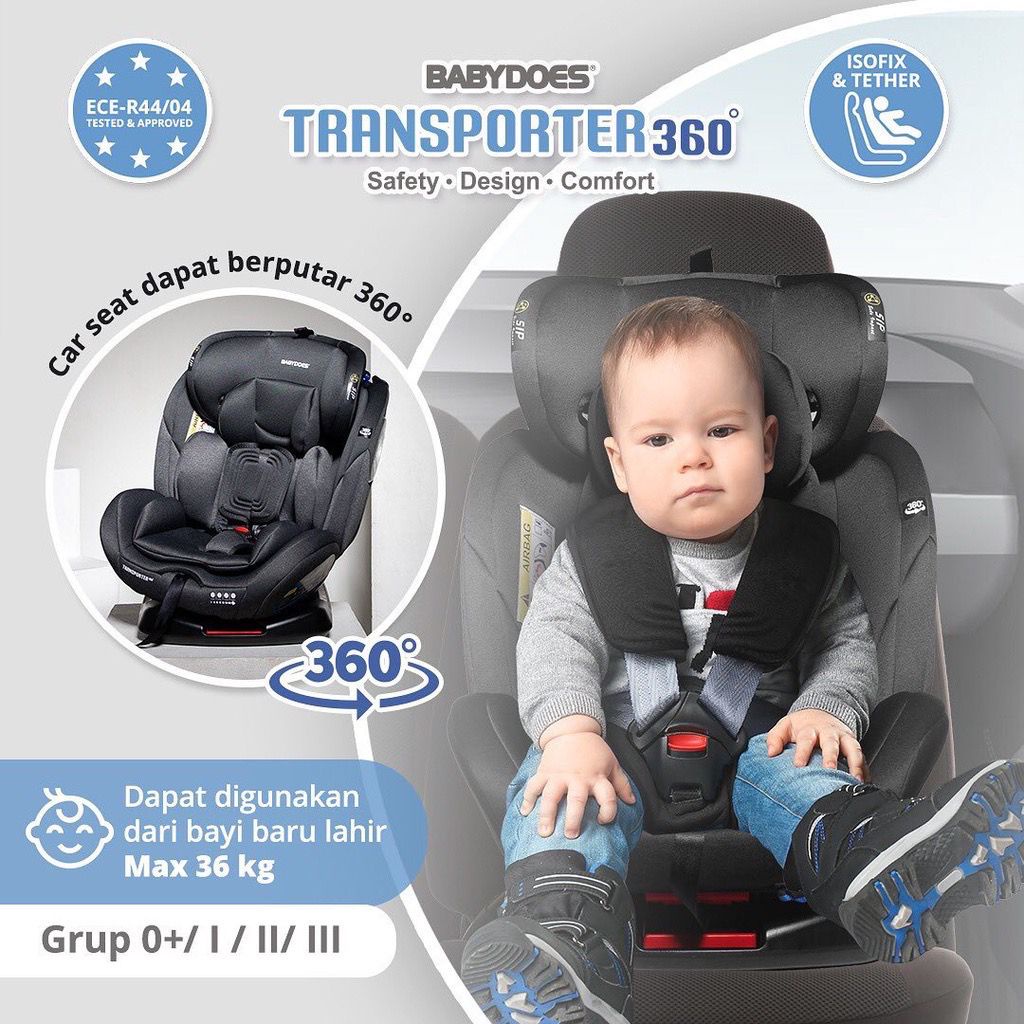 BABYDOES CARSEAT TRANSPORTER 8738 / CARSEAT