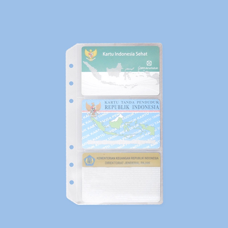 

Panmomo Photocard Holder A6 Binder Sleeve - Pocket Kartu File Binder