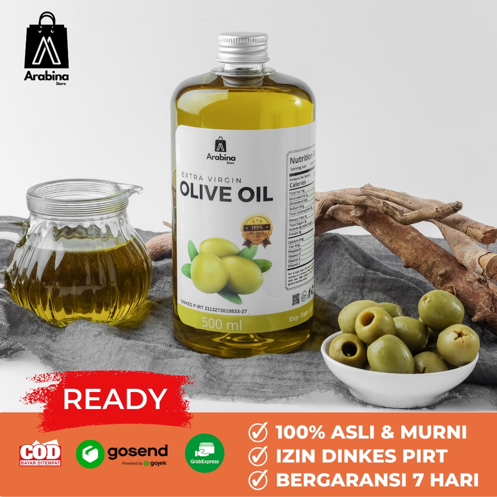 Extra Virgin Olive Oil Minyak Zaitun Asli Murni 500ml