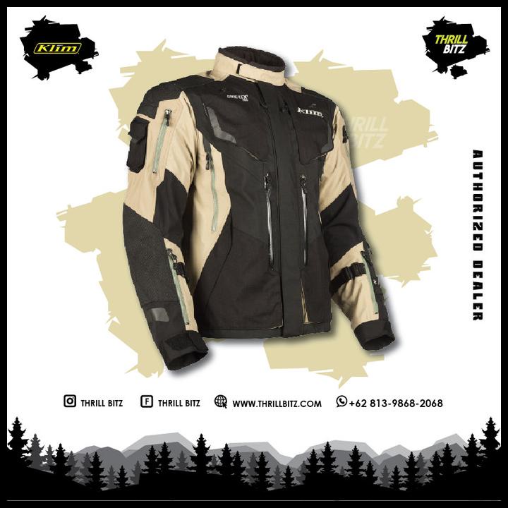 Klim Badlands Pro Jacket Tan Size M