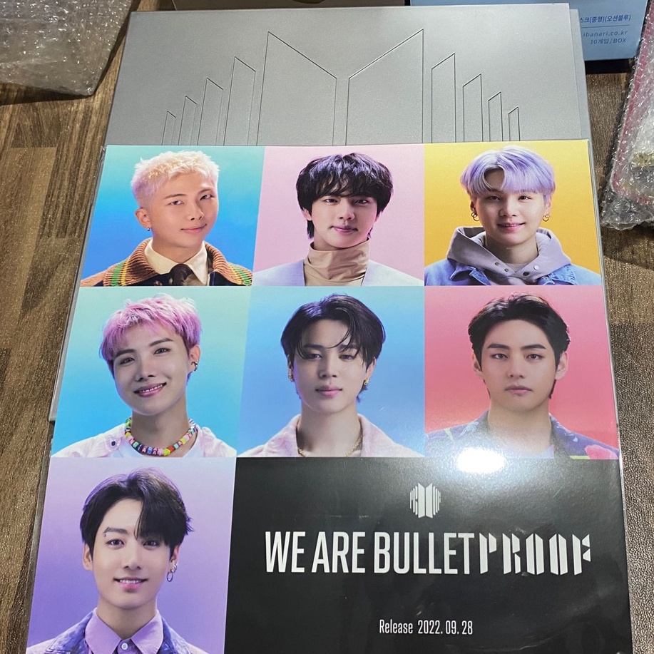 Sharing BTS Proof Collector's Edition Premium Photo AR Card RM Namjoon Jin Seokjin Jhope