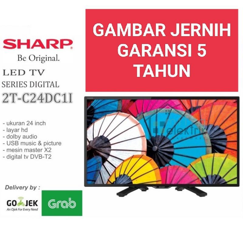 TV LED DIGITAL 24 INCH SHARP 24GD1500
