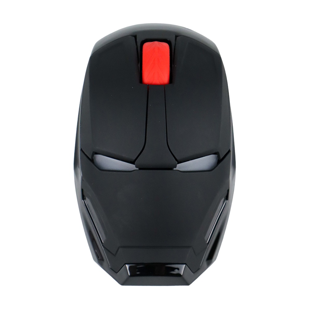 TaffWare Mouse Wireless Optical Iron Man 2.4Ghz - OMMS0MBK Black