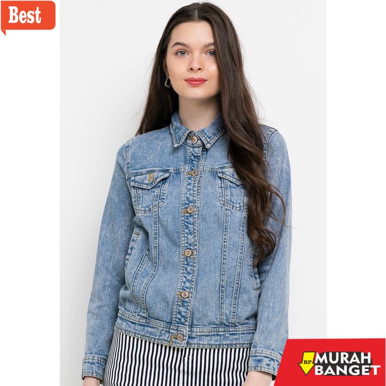 jaket hijaber DUST Jaket Denim Cassandra Mayhem (D. 61105)