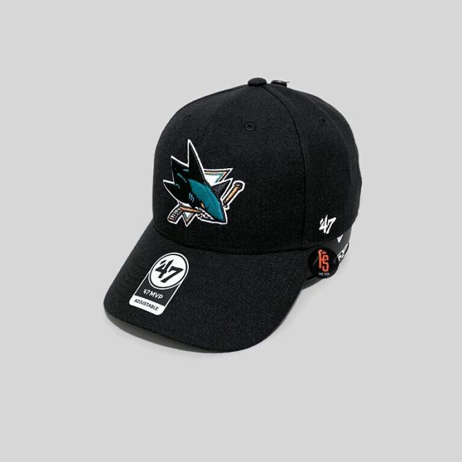 SPECIAL TOPI ORIGINAL 47 MVP SAN JOSE SHARKS BLACK