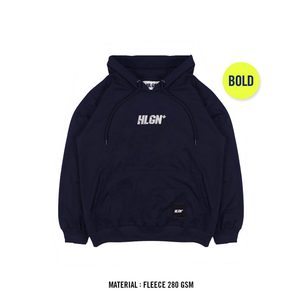 Jaket Sweater Hoodie Hooligans - Black HLGN+ | Sweater Hooligans | Sweater Hoodie | Trend - Stylis |