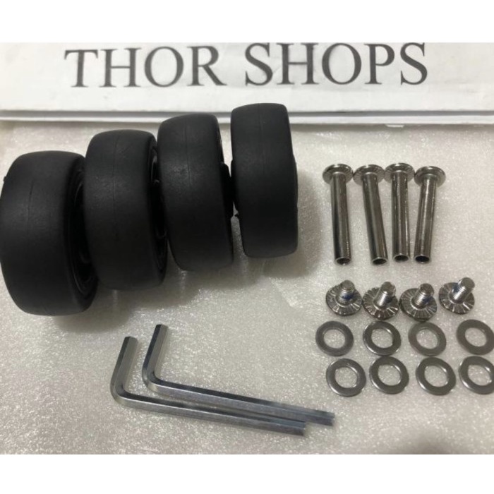 Roda koper Samsonite Lojel Delsey Elle Condotti Tumi President dll