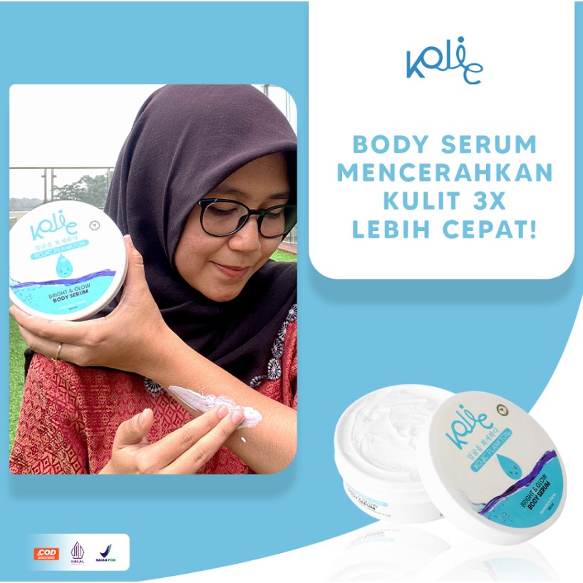 Body Serum Pencerah Tubuh | Body Serum Bright &amp; Glow by Kojic Plankton