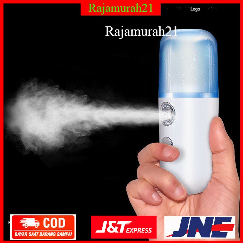 Vinkkatory USB Humidifier Nano Mist Sprayer Moisturizer 30ml - 7RHX95WH - White