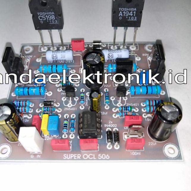 Kit Driver SOCL 506 TEF Super Balap Suara Bening Komponen Original