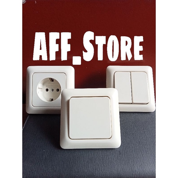 saklar serie Berker saklar single Berker stop kontak berker