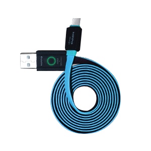 Hippo Kabel Data Teleport 2 USB to TYPE C 2.4A Quick Charge 3.0 Fast Charging Android HP Data Cable