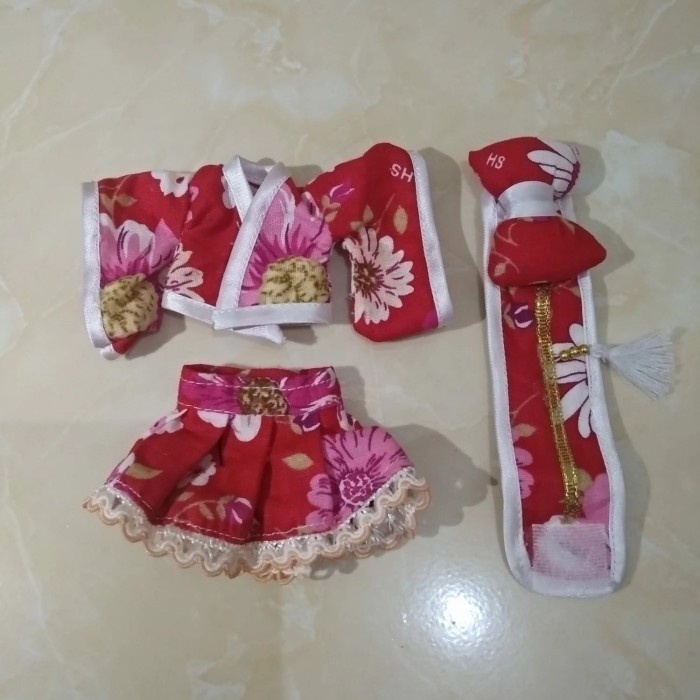 Must Have Baju Bjd/ Hakama/ Kimono/ Cheongsam/ Mini Barbie/ Kurhn Doll/ Yukata Termurah