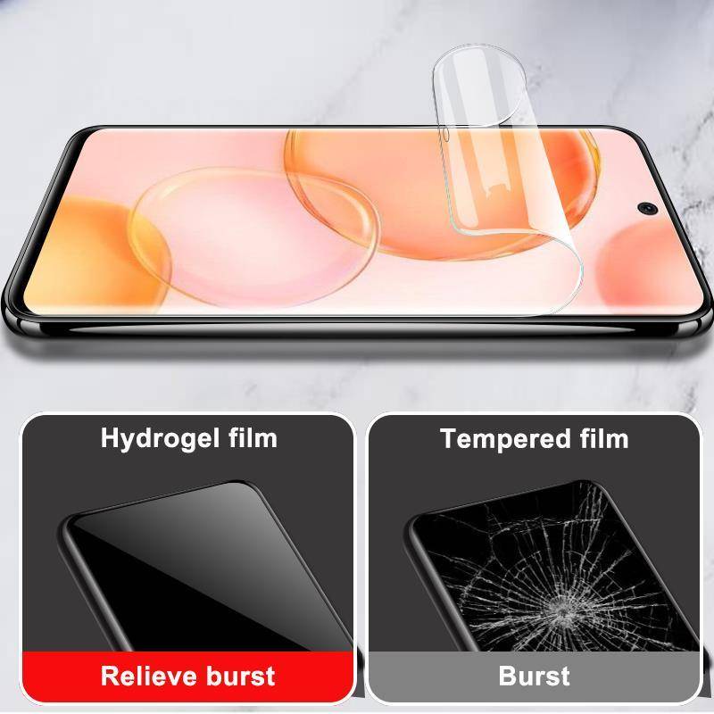 3pcs Film Pelindung Layar Hydrogel HD Untuk Oppo A12 A52 A72 A92 A93 A33 A53 A73 A15 A15s A54 A74 A95 A16K A16 A76 A5 A9 2020 4G 5G