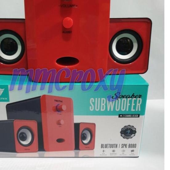 Tecnix SPK-B080 Speaker Bluetooth Subwoofer - Hitam