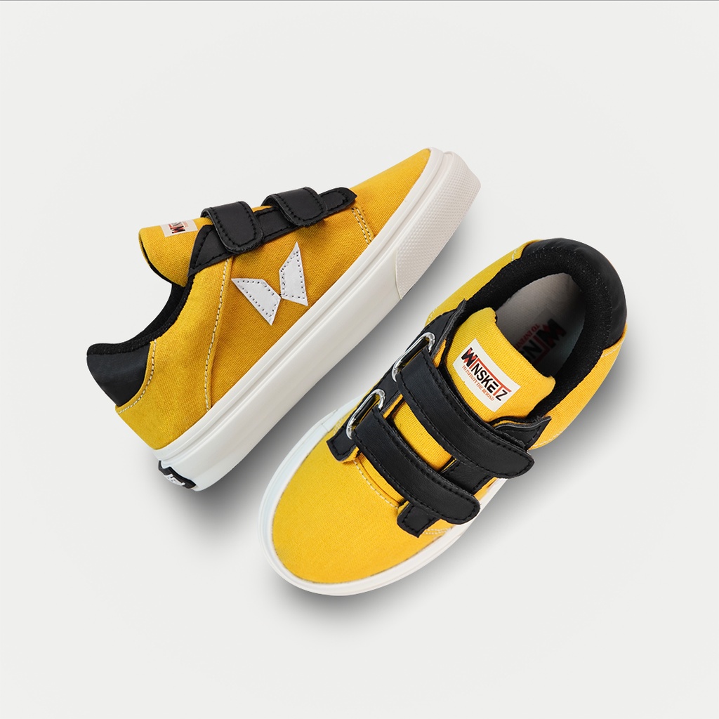 WINSKETZ - Skate Yellow | Sneakers Anak Perempuan | Sepatu Anak Perempuan | Sepatu Anak Cewek | Sepatu Anak Original