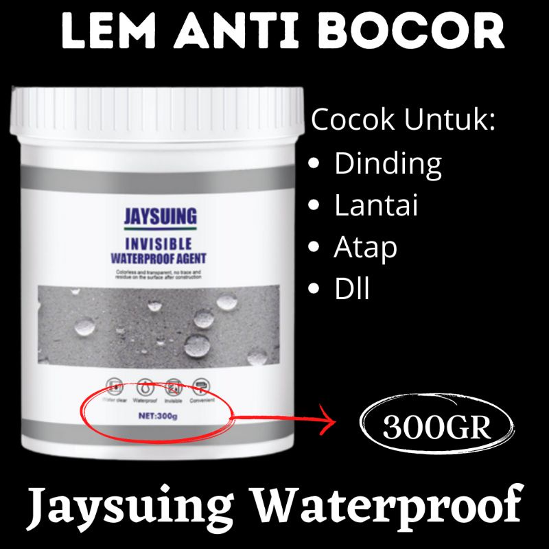 Jaysuing Lem Perekat Transparan Anti Bocor - Jaysuing Invisible Waterproof