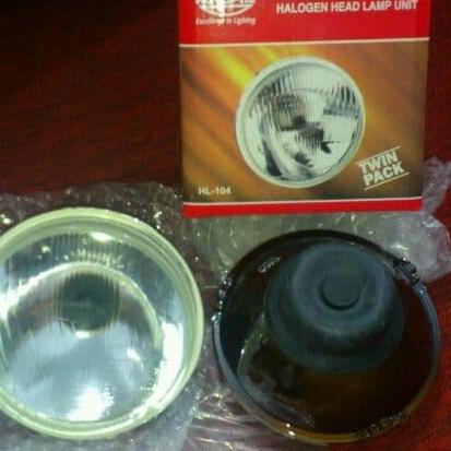 Reflektor Autopal 7 & 5 inch Tiger Megapro Vixion Scorpio Byson CB - Autopal 5inch