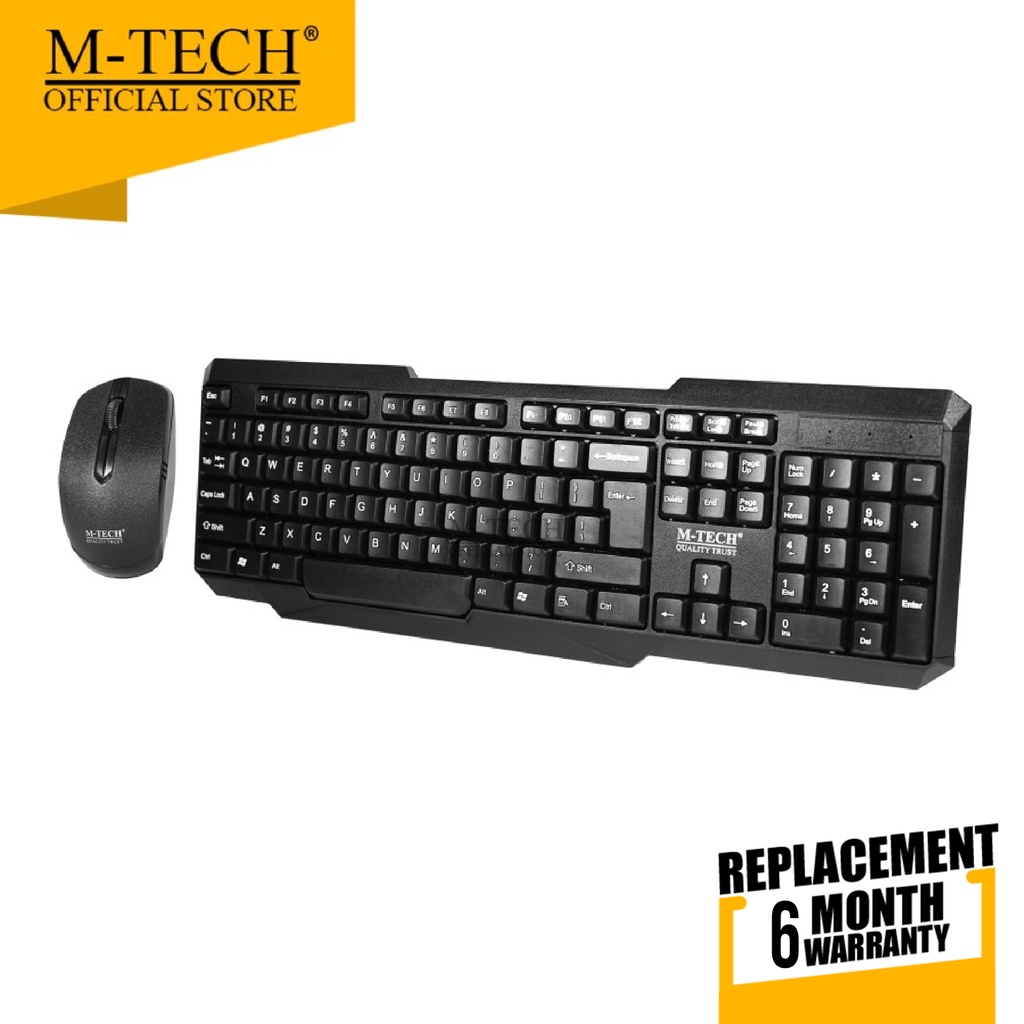 Keyboard Combo Wireless Mtech Original STK04