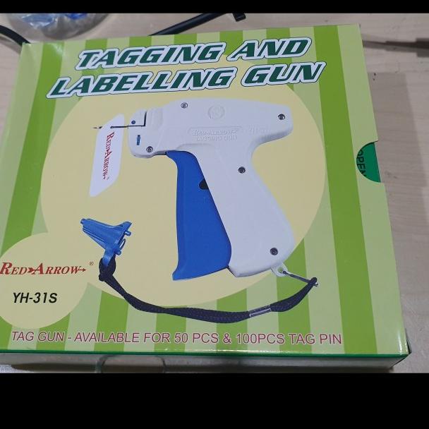 Tembakan Tag Pin Tag Gun Red Arrow YH-31S Tagging and Labelling gun
