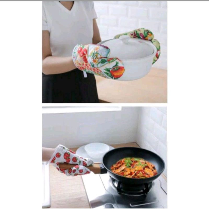 Sarung Tangan Oven / Sarung Tangan Anti Panas