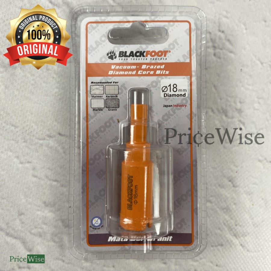 Mata Bor Granit 18 mm Blackfoot / Mata Bor Keramik Kaca Marmer