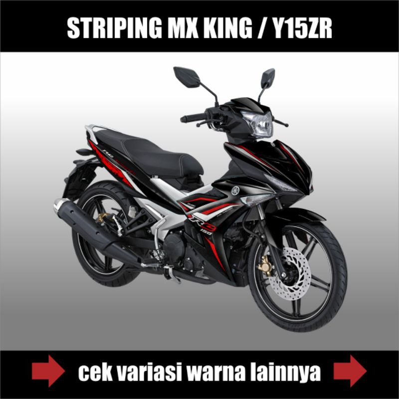 Striping Jupiter Mx King Y15ZR / Sticker Jupiter Mx King Y15ZR / Sticker List Body Motor Yamaha Mx K