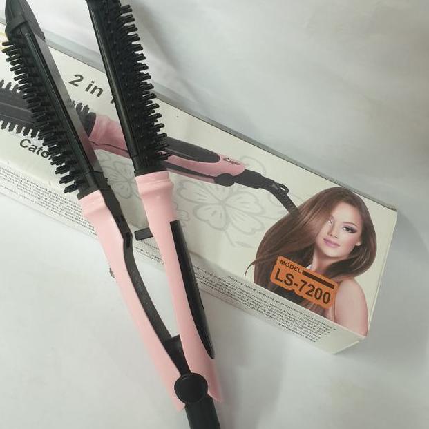 Catokan LADYSTARCeramic Styler , LS 7200 GW KOSONG, CATOKAN SISIR , BISA CATOK LURUS , BLOW , CURLY