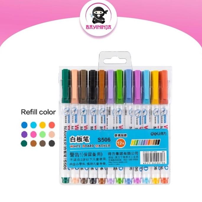 

Discount DELI Whiteboard Marker Spidol Papan Tulis Warna isi 12 /ALAT TULIS AESTHETIC/ALAT TULIS SEKOLAH/ALAT TULIS SET/ALAT TULIS LENGKAP/ALAT TULIS ANAK/ALAT TULIS LUCU