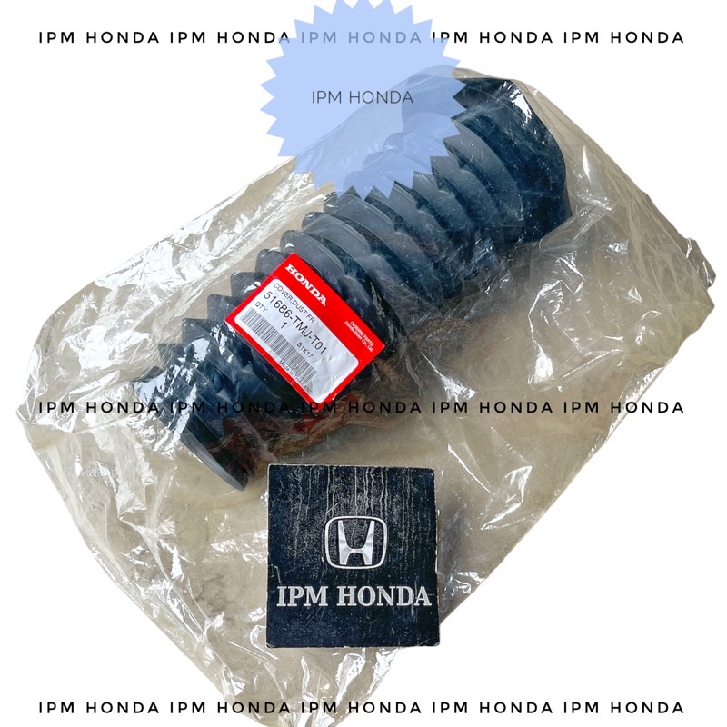 51686 TMJ T01 Dust Cover Karet Plastik Tutup Debu Abu Pelindung Shock Breaker Absorber Depan Honda CRV GEN 5 Turbo RW Prestige 2018 2019 2020 2021