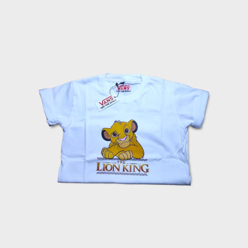 kaos anak baju anak kaos anak vans LlON KlNG katun combed 24s super soft handfield.