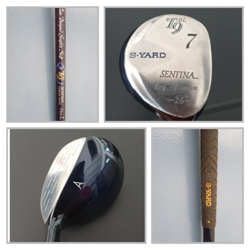 Stik golf Fairway wood 7 Syard T9BL senfina 26 derajat shaft for ladiesBekas second100% original