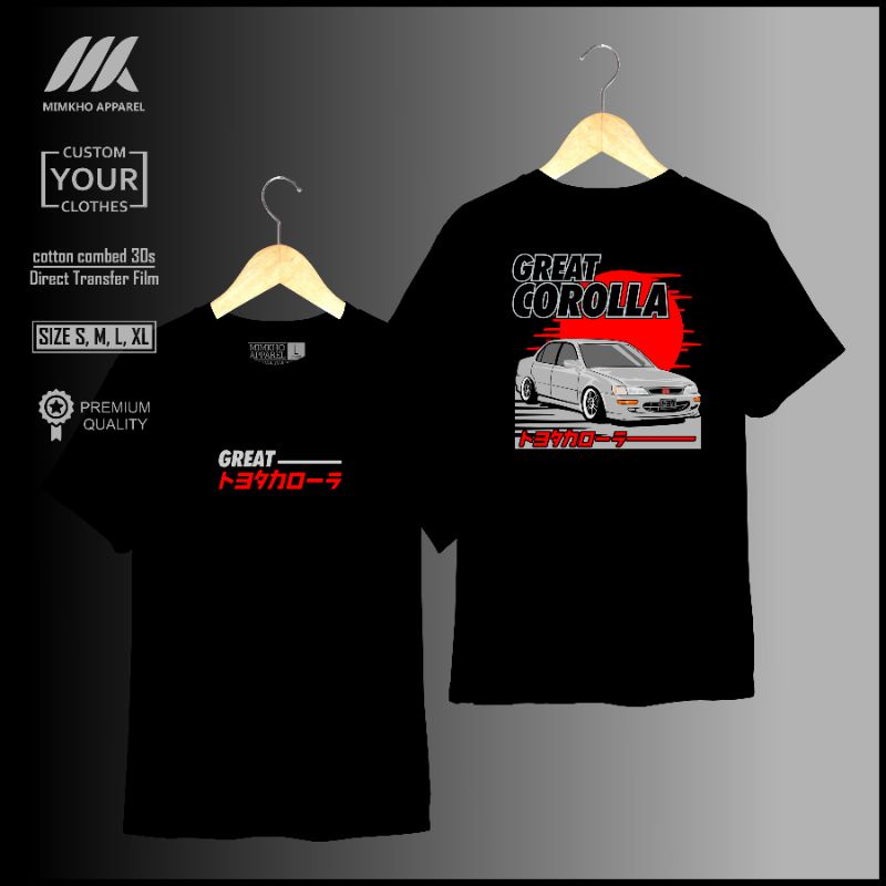 MIMKHO Kaos Toyota Corolla Great