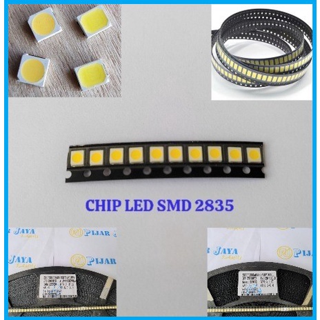 Chip LED SMD 2835 1w 6v 9v Mata LED SMD 6 volt 9 volt per 10 pcs