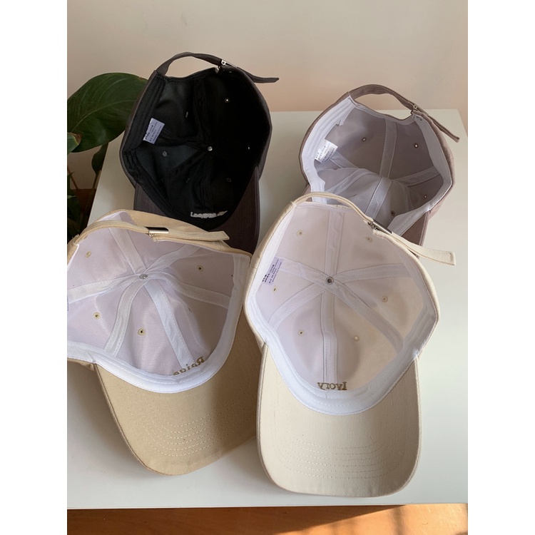 Topi Baseball Casual Motif Bordir Tulisan Gaya Korea Untuk Wanita