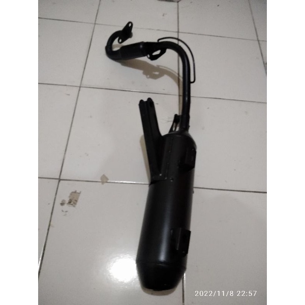 knalpot ori Genio beat 2021 Scoopy donat 2021