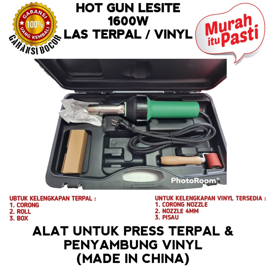 Jual Las Terpal Dan Vinyl Lesite Hot Gun Watt Shopee Indonesia