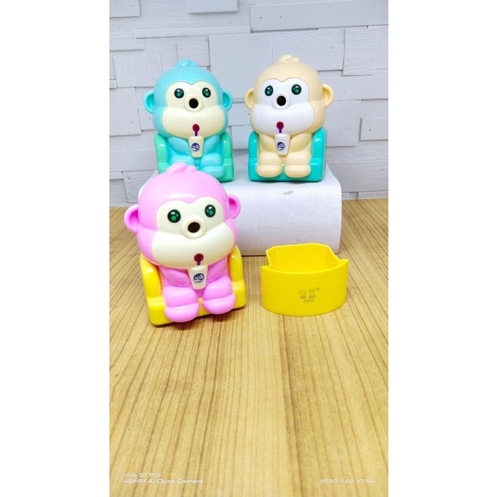 

Rautan meja putar bentuk monyet duduk satuan RATU.SHOP25